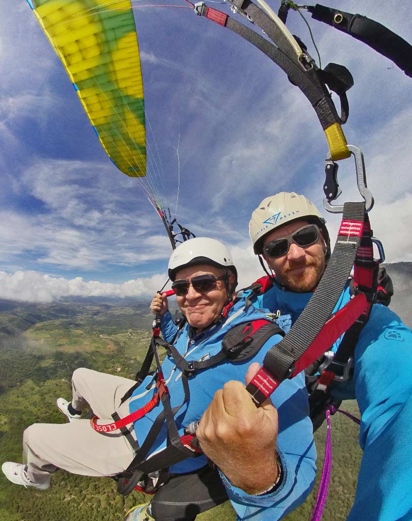 Vuelos parapente Valle de Bravo